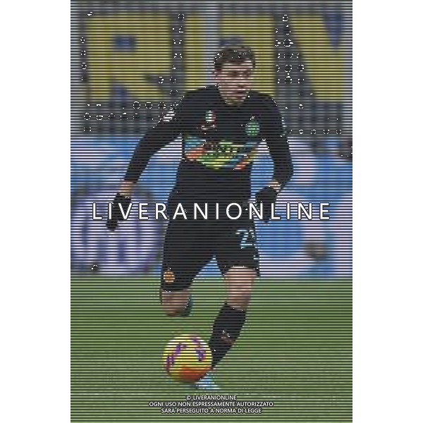 Nicolo\' Barella (Inter) Inter vs Roma Coppa Italia Frecciarossa - quarti di finale Milano 08-02-2022 Stadio Giuseppe Meazza - San Siro foto Roberto Garavaglia/ag. Aldo Liverani sas /AGENZIA ALDO LIVERANI SAS
