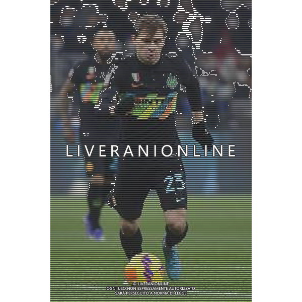 Nicolo\' Barella (Inter) Inter vs Roma Coppa Italia Frecciarossa - quarti di finale Milano 08-02-2022 Stadio Giuseppe Meazza - San Siro foto Roberto Garavaglia/ag. Aldo Liverani sas /AGENZIA ALDO LIVERANI SAS
