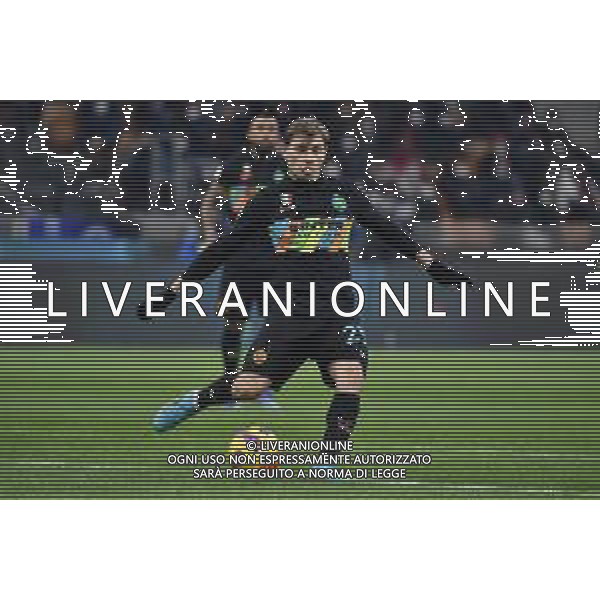 Nicolo\' Barella (Inter) Inter vs Roma Coppa Italia Frecciarossa - quarti di finale Milano 08-02-2022 Stadio Giuseppe Meazza - San Siro foto Roberto Garavaglia/ag. Aldo Liverani sas /AGENZIA ALDO LIVERANI SAS