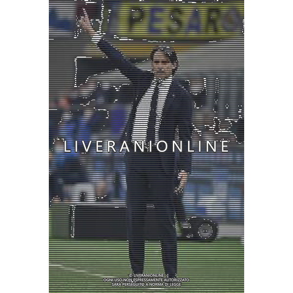 Simone Inzaghi allenatore Inter Inter vs Roma Coppa Italia Frecciarossa - quarti di finale Milano 08-02-2022 Stadio Giuseppe Meazza - San Siro foto Roberto Garavaglia/ag. Aldo Liverani sas /AGENZIA ALDO LIVERANI SAS