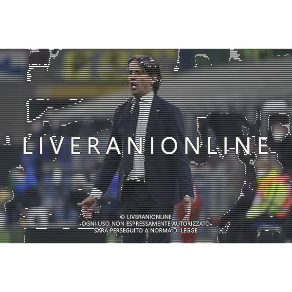 Simone Inzaghi allenatore Inter Inter vs Roma Coppa Italia Frecciarossa - quarti di finale Milano 08-02-2022 Stadio Giuseppe Meazza - San Siro foto Roberto Garavaglia/ag. Aldo Liverani sas /AGENZIA ALDO LIVERANI SAS