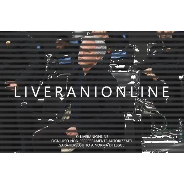 Jose\' Mourinho allenatore Roma Inter vs Roma Coppa Italia Frecciarossa - quarti di finale Milano 08-02-2022 Stadio Giuseppe Meazza - San Siro foto Roberto Garavaglia/ag. Aldo Liverani sas /AGENZIA ALDO LIVERANI SAS