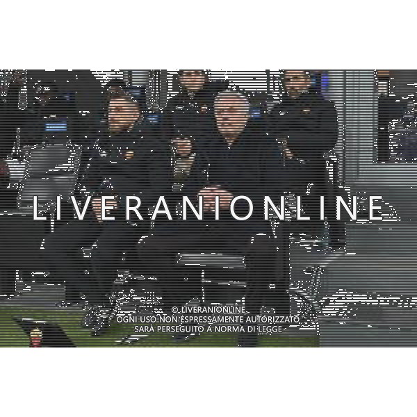 Jose\' Mourinho allenatore Roma Inter vs Roma Coppa Italia Frecciarossa - quarti di finale Milano 08-02-2022 Stadio Giuseppe Meazza - San Siro foto Roberto Garavaglia/ag. Aldo Liverani sas /AGENZIA ALDO LIVERANI SAS