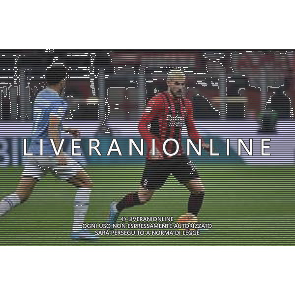Theo Hernandez (Milan) Milan vs Lazio Coppa Italia Frecciarossa - quarti di finale Milano 09-02-2022 Stadio Giuseppe Meazza - San Siro foto Roberto Garavaglia/ag. Aldo Liverani sas /AGENZIA ALDO LIVERANI SAS