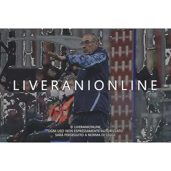 Maurizio Sarri allenatore Lazio Milan vs Lazio Coppa Italia Frecciarossa - quarti di finale Milano 09-02-2022 Stadio Giuseppe Meazza - San Siro foto Roberto Garavaglia/ag. Aldo Liverani sas /AGENZIA ALDO LIVERANI SAS
