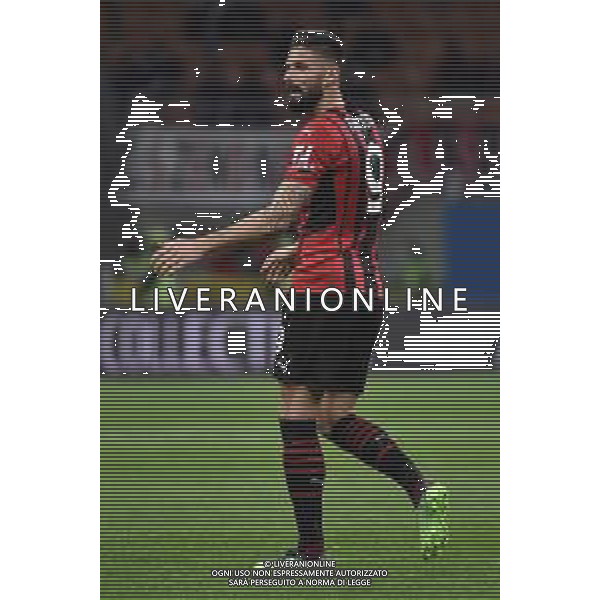 Olivier Giroud (Milan) Milan vs Lazio Coppa Italia Frecciarossa - quarti di finale Milano 09-02-2022 Stadio Giuseppe Meazza - San Siro foto Roberto Garavaglia/ag. Aldo Liverani sas