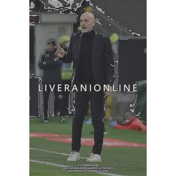 Stefano Pioli allenatore Milan Milan vs Lazio Coppa Italia Frecciarossa - quarti di finale Milano 09-02-2022 Stadio Giuseppe Meazza - San Siro foto Roberto Garavaglia/ag. Aldo Liverani sas
