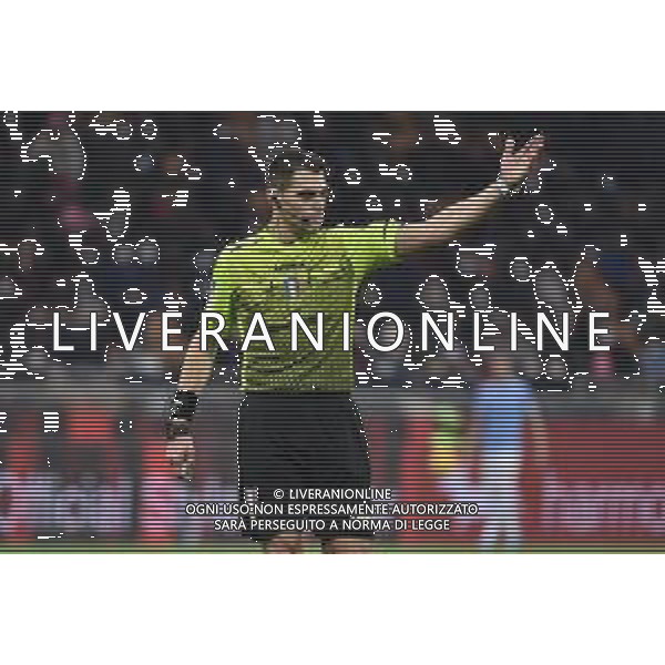 l\'arbitro Simone Sozza di Seregno (MB) Milan vs Lazio Coppa Italia Frecciarossa - quarti di finale Milano 09-02-2022 Stadio Giuseppe Meazza - San Siro foto Roberto Garavaglia/ag. Aldo Liverani sas