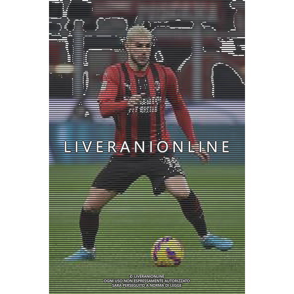 Theo Hernandez (Milan) Milan vs Lazio Coppa Italia Frecciarossa - quarti di finale Milano 09-02-2022 Stadio Giuseppe Meazza - San Siro foto Roberto Garavaglia/ag. Aldo Liverani sas