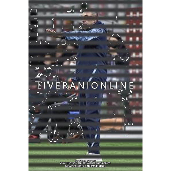 Maurizio Sarri allenatore Lazio Milan vs Lazio Coppa Italia Frecciarossa - quarti di finale Milano 09-02-2022 Stadio Giuseppe Meazza - San Siro foto Roberto Garavaglia/ag. Aldo Liverani sas