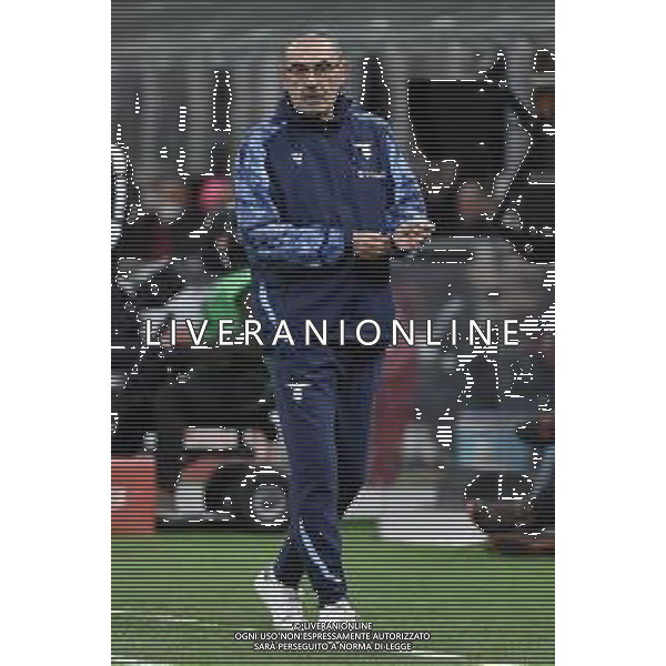 Maurizio Sarri allenatore Lazio Milan vs Lazio Coppa Italia Frecciarossa - quarti di finale Milano 09-02-2022 Stadio Giuseppe Meazza - San Siro foto Roberto Garavaglia/ag. Aldo Liverani sas