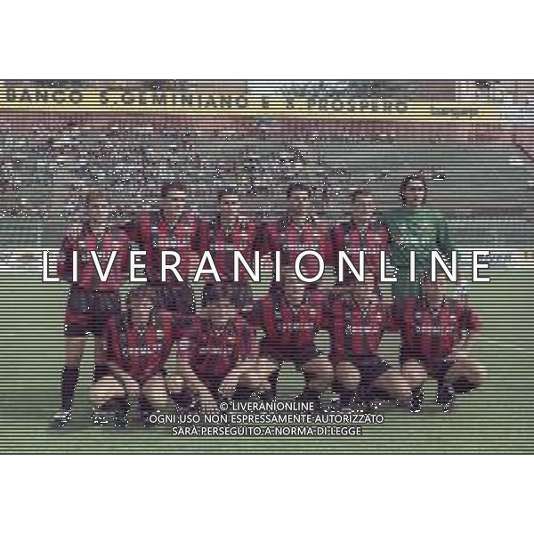 1997 FORMAZIONE LUCCHESE CALCIO AG ALDO LIVERANI SAS