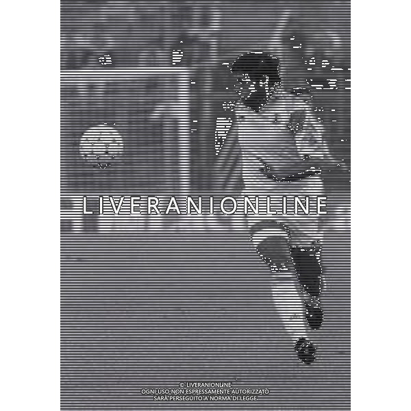 02-10-1994 BERGAMO CAMPIONATO DI CALCIO SERIE B ATALANTA-LECCE 1-1 NELLA FOTO PAOLO BALDIERI AG ALDO LIVERANI SAS