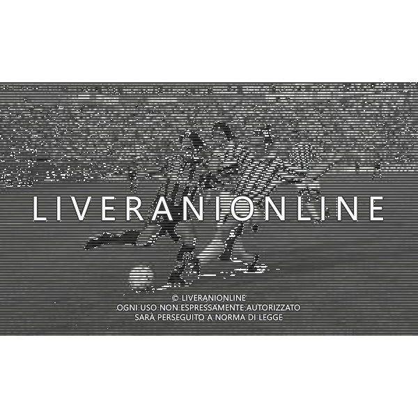 11-09-1994 BERGAMO CAMPIONATO DI CALCIO SEIE B ATALANTA -ASCOLI 1-0 NELLA FOTO FADERICO PISANI E LUCA MARCATO AG ALDO LIVERANI SAS