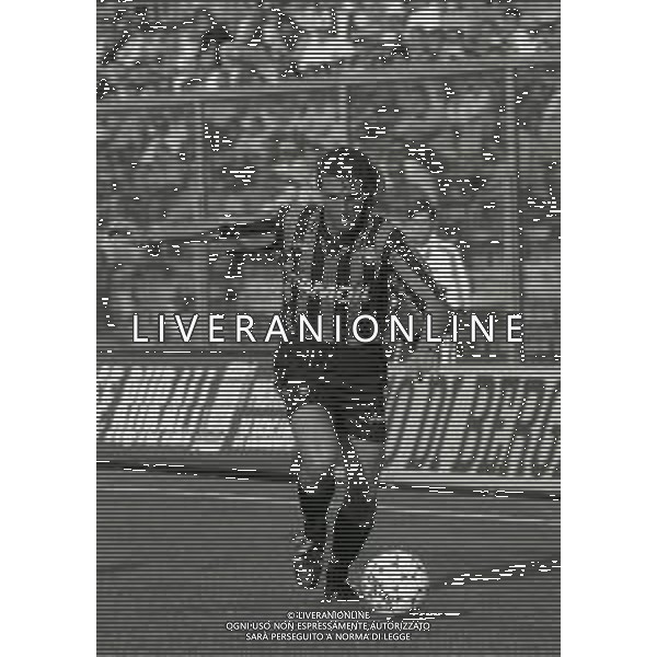 25-09-1994 BERGAMO CAMPIONATO DI CALCIO SERIE B ATALANTA-VENEZIA 0-3 NELLA FOTO CRISTIANO PAVONE AG ALDO LIVERANI SAS