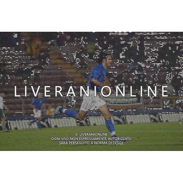 ITLIA - SLOVENIA UNDER 21 7/10/2005 NELLA FOTO ESULTNZA DI PALLADINO AGENZIA ALDO LIVERANI