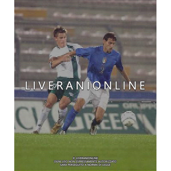 ITLIA - SLOVENIA UNDER 21 7/10/2005 NELLA FOTO potenza AGENZIA ALDO LIVERANI