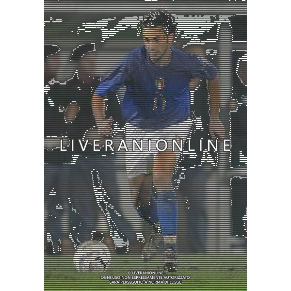 vicenza 07-10-2005 qualificazioni campionato europeo under 21 2004-06 Italia Slovenia nella foto Palladino Raffaele PH. Filippo Venezia-Ag.Aldo Liverani