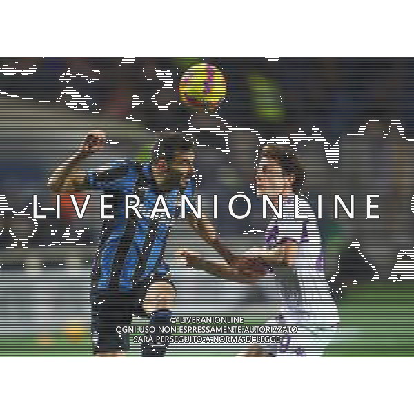 Atalanta-Fiorentina Coppa Italia Frecciarossa 2021/2022 Quarti di finale Bergamo, 10 Febbraio 2022 Nella foto: Davide Zappacosta e Alvaro Odriozola Ph. Soli - Ag. Aldo Liverani/AGENZIA ALDO LIVERANI SAS