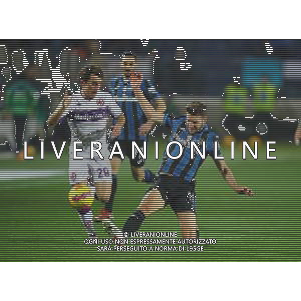 Atalanta-Fiorentina Coppa Italia Frecciarossa 2021/2022 Quarti di finale Bergamo, 10 Febbraio 2022 Nella foto: Berat Djimsiti e Alvaro Odriozola Ph. Soli - Ag. Aldo Liverani/AGENZIA ALDO LIVERANI SAS