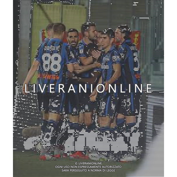Atalanta-Fiorentina Coppa Italia Frecciarossa 2021/2022 Quarti di finale Bergamo, 10 Febbraio 2022 Nella foto: Jeremie Boga esulta dopo il gol del 2-1 Ph. Soli - Ag. Aldo Liverani/AGENZIA ALDO LIVERANI SAS