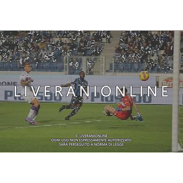 Atalanta-Fiorentina Coppa Italia Frecciarossa 2021/2022 Quarti di finale Bergamo, 10 Febbraio 2022 Nella foto: Jeremie Boga realizza il gol del 2-1 Ph. Soli - Ag. Aldo Liverani/AGENZIA ALDO LIVERANI SAS
