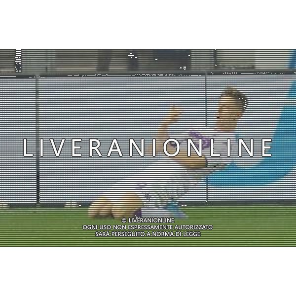 Atalanta-Fiorentina Coppa Italia Frecciarossa 2021/2022 Quarti di finale Bergamo, 10 Febbraio 2022 Nella foto: Krzysztof Piatek esulta dopo il gol del 2-2 su rigore Ph. Soli - Ag. Aldo Liverani/AGENZIA ALDO LIVERANI SAS