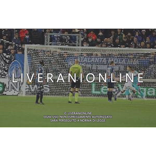 Atalanta-Fiorentina Coppa Italia Frecciarossa 2021/2022 Quarti di finale Bergamo, 10 Febbraio 2022 Nella foto: Nikola Milenkovic realizza il gol del definitivo 3-2 Ph. Soli - Ag. Aldo Liverani