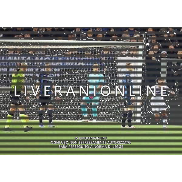 Atalanta-Fiorentina Coppa Italia Frecciarossa 2021/2022 Quarti di finale Bergamo, 10 Febbraio 2022 Nella foto: Nikola Milenkovic realizza il gol del definitivo 3-2 - esultanza Ph. Soli - Ag. Aldo Liverani