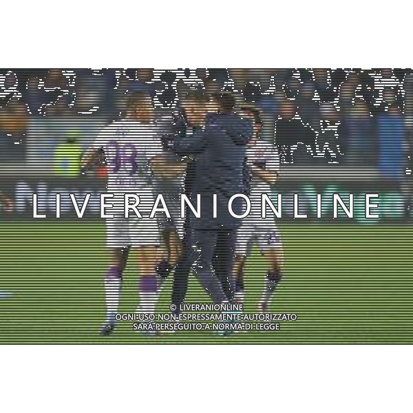 Atalanta-Fiorentina Coppa Italia Frecciarossa 2021/2022 Quarti di finale Bergamo, 10 Febbraio 2022 Nella foto: Nikola Milenkovic esulta dopo il gol del definitivo 3-2 Ph. Soli - Ag. Aldo Liverani