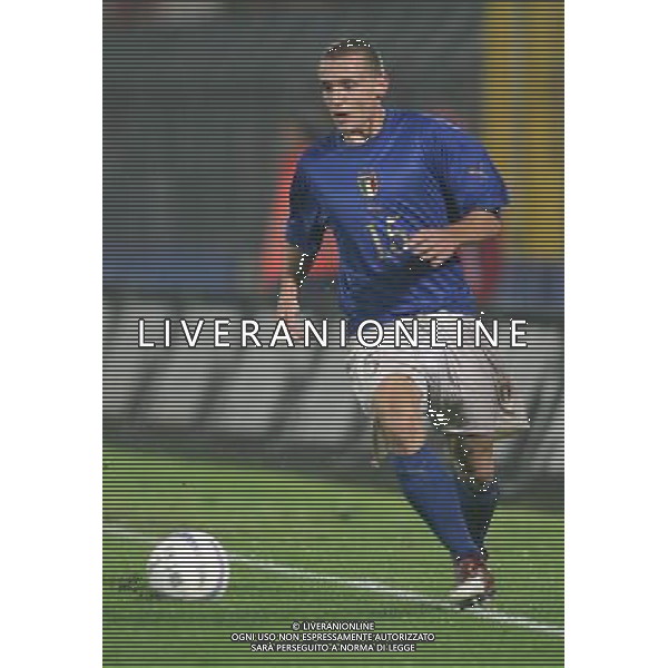 vicenza 07-10-2005 qualificazioni campionato europeo under 21 2004-06 Italia Slovenia nella foto Defendi Marino PH. Filippo Venezia-Ag.Aldo Liverani