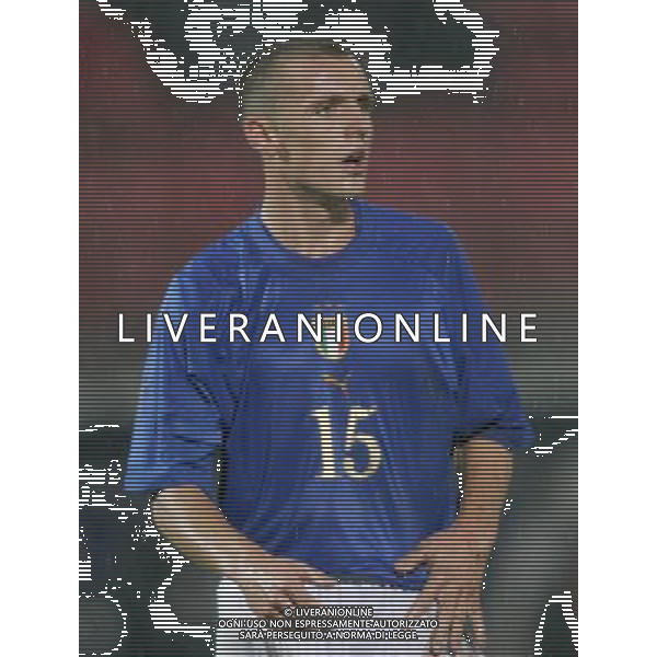 vicenza 07-10-2005 qualificazioni campionato europeo under 21 2004-06 Italia Slovenia nella foto Defendi Marino PH. Filippo Venezia-Ag.Aldo Liverani