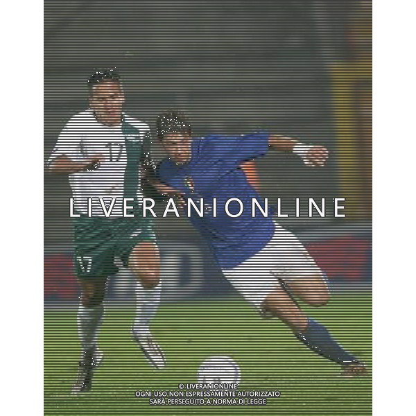 vicenza 07-10-2005 qualificazioni campionato europeo under 21 2004-06 Italia Slovenia nella foto Canini Michele PH. Filippo Venezia-Ag.Aldo Liverani