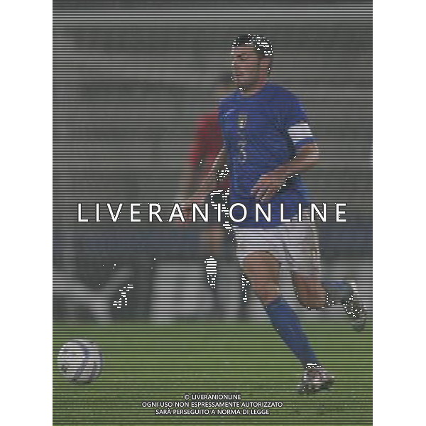 vicenza 07-10-2005 qualificazioni campionato europeo under 21 2004-06 Italia Slovenia nella foto Bovo Cesare PH. Filippo Venezia-Ag.Aldo Liverani