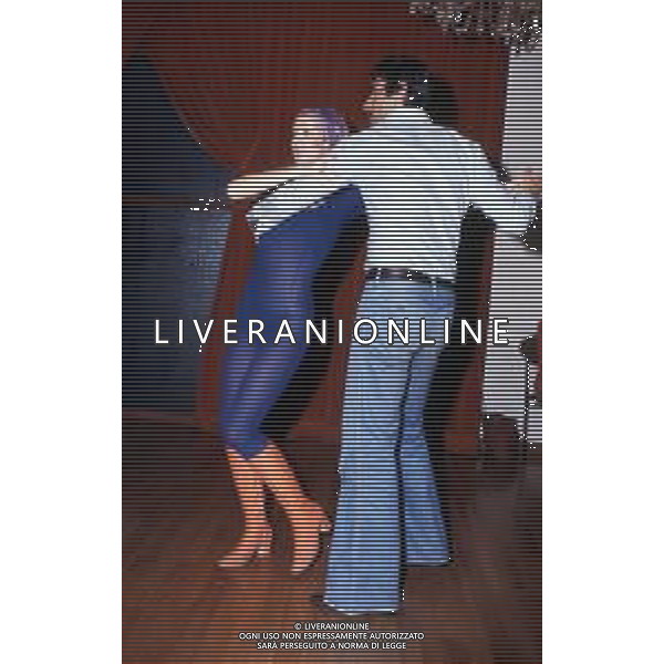 RETROSPETTIVA MINNIE MINOPRIO PSEUDONIMO DI VIRGINIA ANNE MINOPRIO ATTRICE NELLA FOTO MINNIE MINOPRIO CON LADO BUZZANCA AG ALDO LIVERANI SAS 