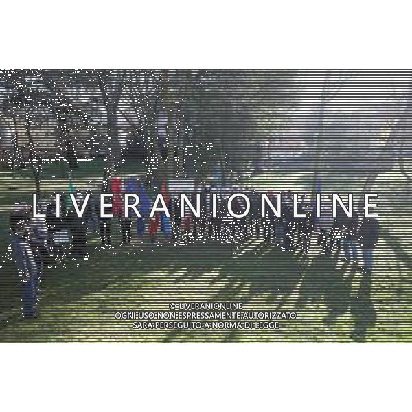 IMOLA 10 02 2022 PARCO MARTIRI DELLE FOIBE GIA\' LIMONAIA NELLA FOTO CERIMONIA PER IL GIORNO DEL RICORDO CON SINDACO MARCO PANIERI VESCOVO GIOVANNI MOSCIATTI FORZE DEL ORDINE E ASSOCIAZIONE D\'ARMA ©SANNA/AGENZIA ALDO LIVERANI SAS