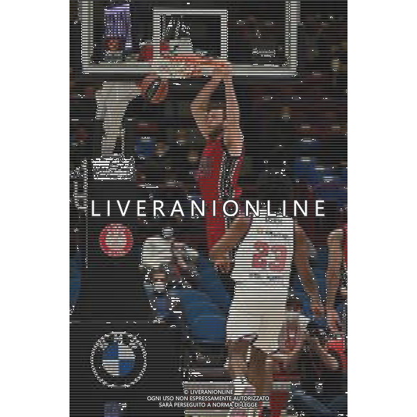 © TVRG Nicolo\' Melli (Olimpia Milano) AX Armani Exchange Milano vs Bitci Baskonia Vitoria-Gasteiz Turkish Airlines EuroLeague - 26a giornata regular season Assago (MI) 10-02-2022 Mediolanum Forum foto Roberto Garavaglia/ag. Aldo Liverani sas/AGENZIA ALDO LIVERANI SAS