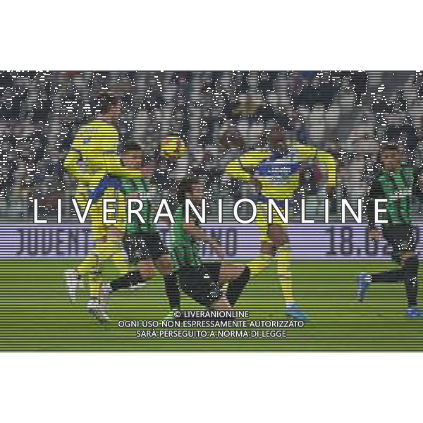Torino 10.02.2022 Stadio Allianz Stadium ©Alessandro Falzone/Agenzia Aldo Liverani Juventus vs Sassuolo Coppa Italia Frecciarossa 2021/2022 Nella foto : DUSAN VLAHOVIC-ZAKARIA ©FALZONE/AGENZIA ALDO LIVERANI SAS
