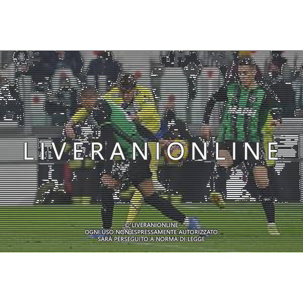 Torino 10.02.2022 Stadio Allianz Stadium ©Alessandro Falzone/Agenzia Aldo Liverani Juventus vs Sassuolo Coppa Italia Frecciarossa 2021/2022 Nella foto : GOL DI DUSAN VLAHOVIC ©FALZONE/AGENZIA ALDO LIVERANI SAS