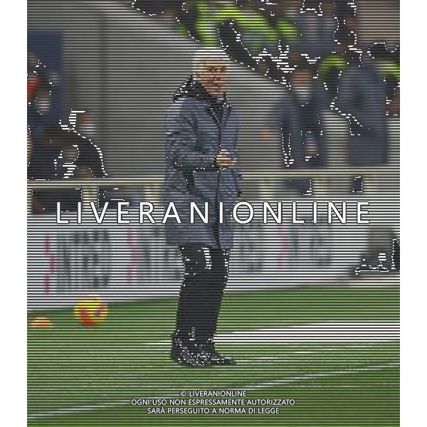 Atalanta-Fiorentina Coppa Italia Frecciarossa 2021/2022 Quarti di finale Bergamo, 10 Febbraio 2022 Nella foto: Giampiero Gasperini Ph. Soli - Ag. Aldo Liverani