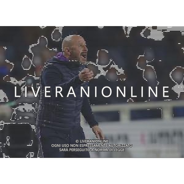 Atalanta-Fiorentina Coppa Italia Frecciarossa 2021/2022 Quarti di finale Bergamo, 10 Febbraio 2022 Nella foto: Vincenzo Italiano Ph. Soli - Ag. Aldo Liverani