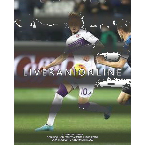 Atalanta-Fiorentina Coppa Italia Frecciarossa 2021/2022 Quarti di finale Bergamo, 10 Febbraio 2022 Nella foto: Gaetano Castrovilli Ph. Soli - Ag. Aldo Liverani