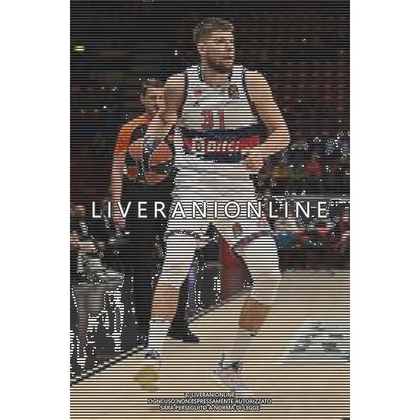 ¬© TVRG Rokas Giedraitis (Saski Baskonia) AX Armani Exchange Milano vs Bitci Baskonia Vitoria-Gasteiz Turkish Airlines EuroLeague - 26a giornata regular season Assago (MI) 10-02-2022 Mediolanum Forum foto Roberto Garavaglia/ag. Aldo Liverani sas/AGENZIA ALDO LIVERANI SAS