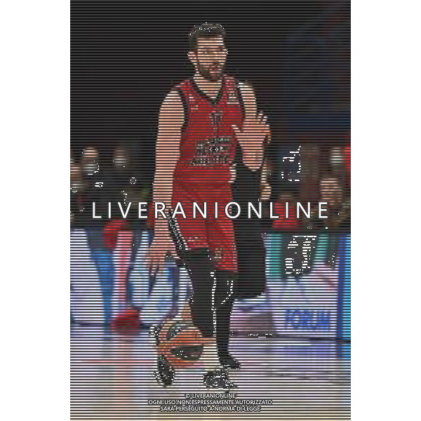 ¬© TVRG Gianpaolo Ricci (Olimpia Milano) AX Armani Exchange Milano vs Bitci Baskonia Vitoria-Gasteiz Turkish Airlines EuroLeague - 26a giornata regular season Assago (MI) 10-02-2022 Mediolanum Forum foto Roberto Garavaglia/ag. Aldo Liverani sas/AGENZIA ALDO LIVERANI SAS