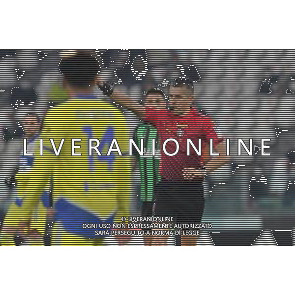 Torino 10.02.2022 Stadio Allianz Stadium ©Alessandro Falzone/Agenzia Aldo Liverani Juventus vs Sassuolo Coppa Italia Frecciarossa 2021/2022 Nella foto : Arbitro: LIVIO MARINELLI