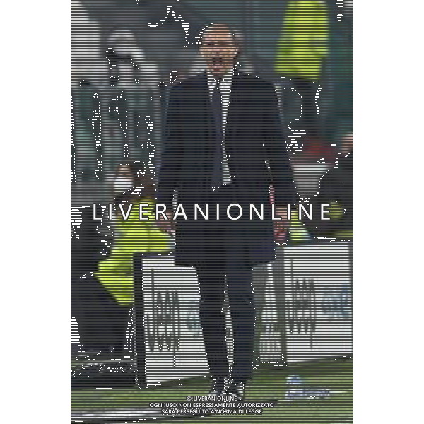 Torino 10.02.2022 Stadio Allianz Stadium ©Alessandro Falzone/Agenzia Aldo Liverani Juventus vs Sassuolo Coppa Italia Frecciarossa 2021/2022 Nella foto : Massimiliano Allegri