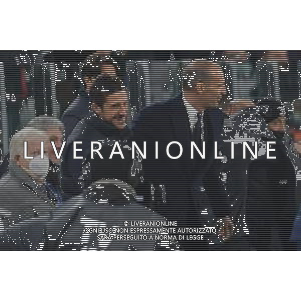 Torino 10.02.2022 Stadio Allianz Stadium ©Alessandro Falzone/Agenzia Aldo Liverani Juventus vs Sassuolo Coppa Italia Frecciarossa 2021/2022 Nella foto : Alessio Dionisi-Massimiliano Allegri