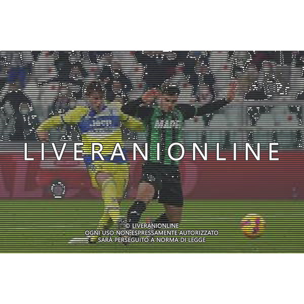 Torino 10.02.2022 Stadio Allianz Stadium ©Alessandro Falzone/Agenzia Aldo Liverani Juventus vs Sassuolo Coppa Italia Frecciarossa 2021/2022 Nella foto : Dusan Vlahovic-Kaan Ayhan