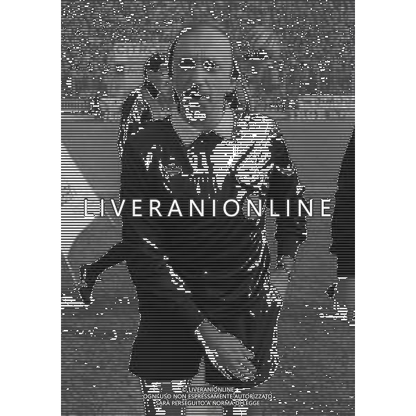 RETROSPETTIVA ARBITRO MASSIMO LENI NELLA FOTO L\'ARBITRO MASSIMO LENI NELL\'ANNO 1985-1986 AG ALDO LIVERANI SAS