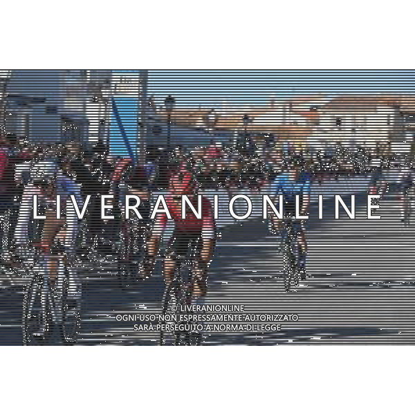 11-02-2022 Tour de la provence; Tappa 01 Istres - Saintes Marie De La Mer; 2022, Arkea - Samsic; Quintana Rojas Nairo, Alexander; Saintes Maries De La Mer; ©SIROTTI /AGENZIA ALDO LIVERANI SAS ￼￼￼￼￼￼￼